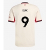 Camiseta Liverpool Alexander Isak #9 Segunda Equipación Replica 2025-26 mangas cortas